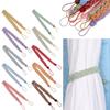 Durable Hold Simple Braided Tiebacks Curtain Holder Rope Tie Backs Satin Voile Strap