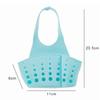 Home Storage Drain Basket Kitchen Sink Holder Adjustable Soap Sponge Shlf Hanging Drain Basket Bag Kitchen Accessories
