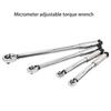 5-60N.m 19-110N.m Adjustable Torque Spanner Ratchet Torque Wrench Square Drive Spanner 3/8'1/4' for Motorcycle Car and Tool