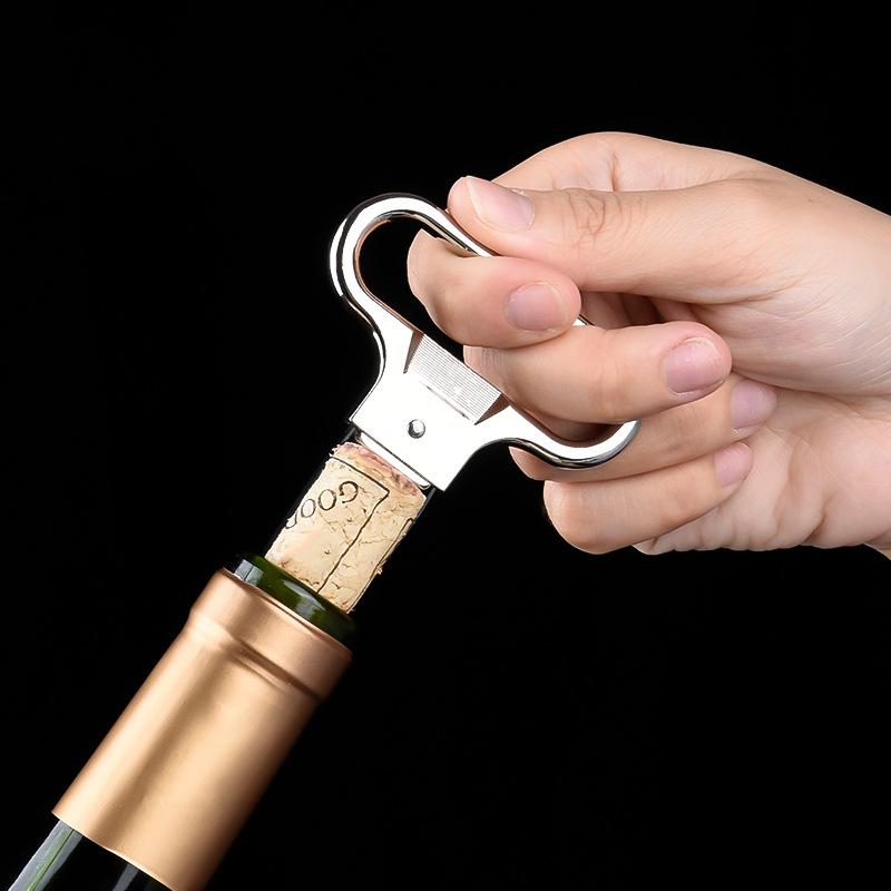 Champagne Opener Wine Bottle Opener Pumps Cork Waiters Corkscrew Out Tool Handheld Labor-saving Type Corks Pulle Foil Cutter New