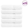 VidaXL Premium Quality Shower Towels 25 Pcs, Bath Sheets, Guest Towels, Bathroom Towels 137131