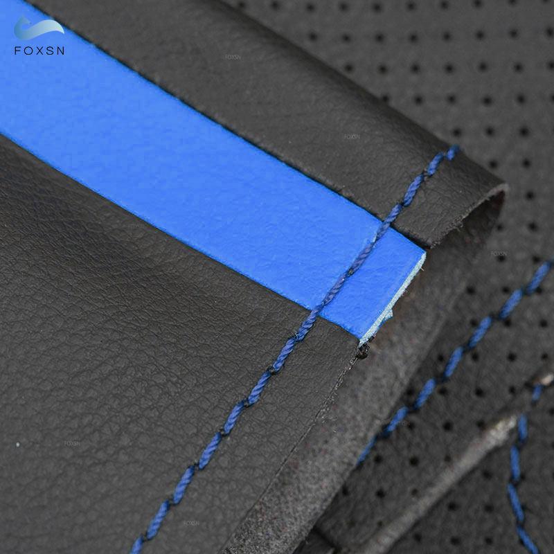 Автомобильные аксессуары, чехол на руль, кожаная отделка из микрофибры для Mercedes Benz EG Class W211 W463 2002 2003 2004 2005 2006