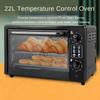 1000W 12L/22L High-capacity Oven Household Multifunctional Electric Oven Kitchen Baking All-in-one Machine 425*250*275mm