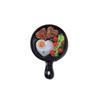 Resin Breakfast Toy Food: Frying Pan Cream & DIY Hair Clip Magnet Accessories