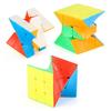 UPIN KOREA Stickerless Magic Twisted Cube, Korean Popular Puzzles