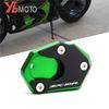 Fit For Kawasaki Ninja ZX10R ZX-10R 2008-2015 2016 2017 2018 Moto Foot Support Plate Side Stand Extension
