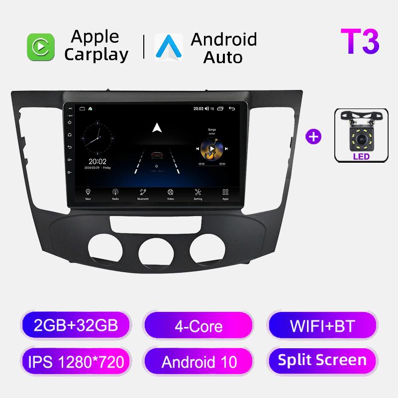 WIFI 4G Car Radio For Hyundai Sonata NF 2008-2010 Autoradio FM RDS Wireless Carplay Multimedia Video Player Head Unit IPS Stereo