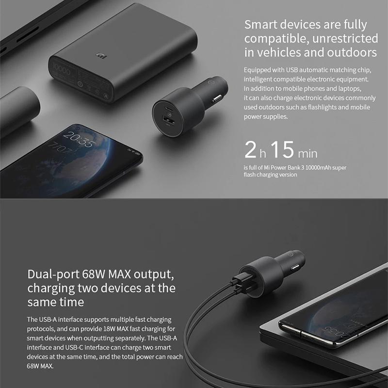 Xiaomi Mi Car Charger, 100W