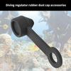 Dive Regulator Dust Cover Replacement Rubber Dust Cap Cover Scuba Diving Dust Cap for Dive Regulator First Stage