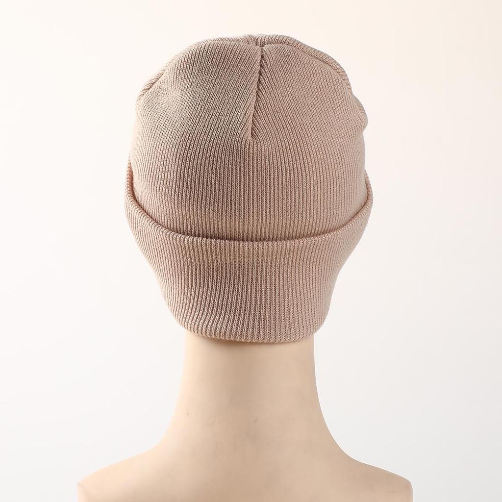 Guitar Dog Warm Knitted Cap Beanie, Animal Woman Cap Winter Soft Unisex Headwear Knitted Hat Beanie