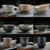 Coarse Pottery Tea Cup Creative Teacup Teacup Retro Ceramic Master Cup Kung Fu Small Tea Bowl