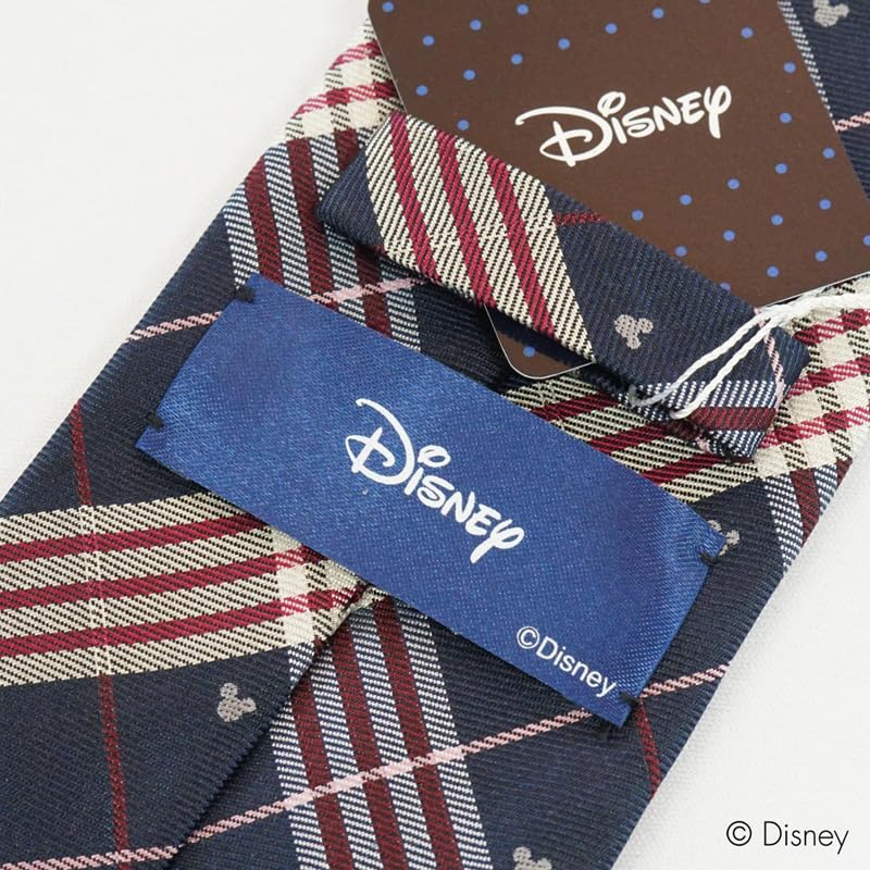 Mickey Mouse Necktie DN917283A Navy Blue Business Brand Necktie Character Present [Disney]