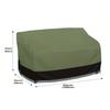 1PC Dust Protection Garden Durable Polyester Fabric Heavy-Duty Waterproof Sofa Cover Outdoor Rain Fits Most Double Sofas