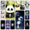 Cute Cartoon Panda Phone Case For Samsung Galaxy A21 A30 A50 A52 S A13 A22 A32 A33 A53 A73 5G A11 A12 A31 A51 A70 A71 A72 Cover