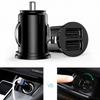 Dual USB Car Charger 5A Fast Charing 2 Port 12-24V Cigarette Socket Lighter Car USBC Charger For IPhone 12 Power Adapter