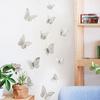 3D Wall Stickers Hollow for Kids Rooms, Home Wall Decor, DIY, Fridge Stickers, Room Decoration, 12 Pcs/Set