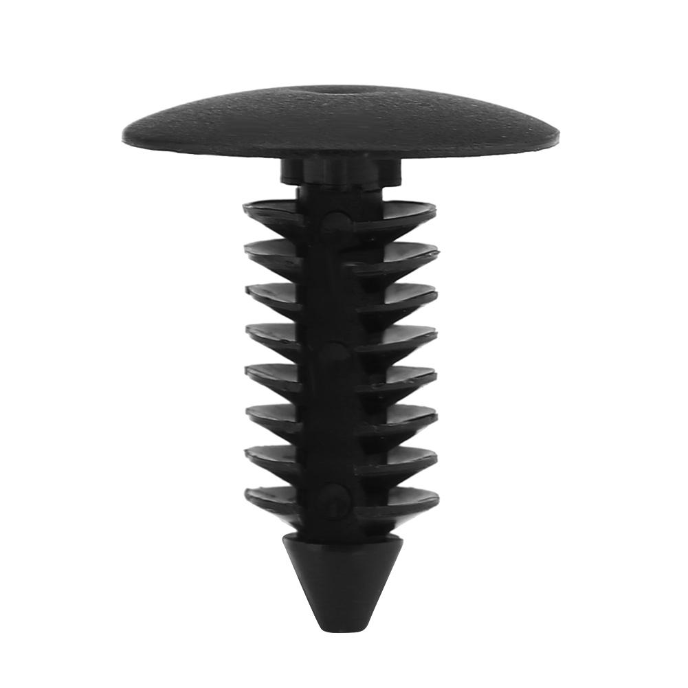 100Pcs Car Door Trim Bumper Rivets Clip Screws Push Fastener Retainer Clips