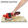 120mm Tiles Vibrator Suction Cup Adjustable Automatic Floor Vibrator Leveling Tool 110V/220V Tiling Tile Machine With 2 Battery