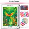 5d Diy Full Round Square Diamond Painting Phoenix Set Flower Animal Mosaic Embroidery Cross Embroidery Home Decoration Gift