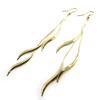 Les Trésors De Lily [L9665] - Gold 'Choreography' Earrings