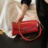 Spring and Summer New Fashion Simple Underarm Bag Women's Texture Shoulder Crossbody Baguette Bag