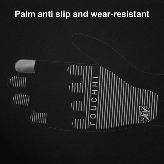 1 Pair USB Heated Cycling Gloves Warm Touchscreen Anti-slip Waterproof Cold Weather Winter Men Women Outdoor Motorcycle Electric Heating Gloves