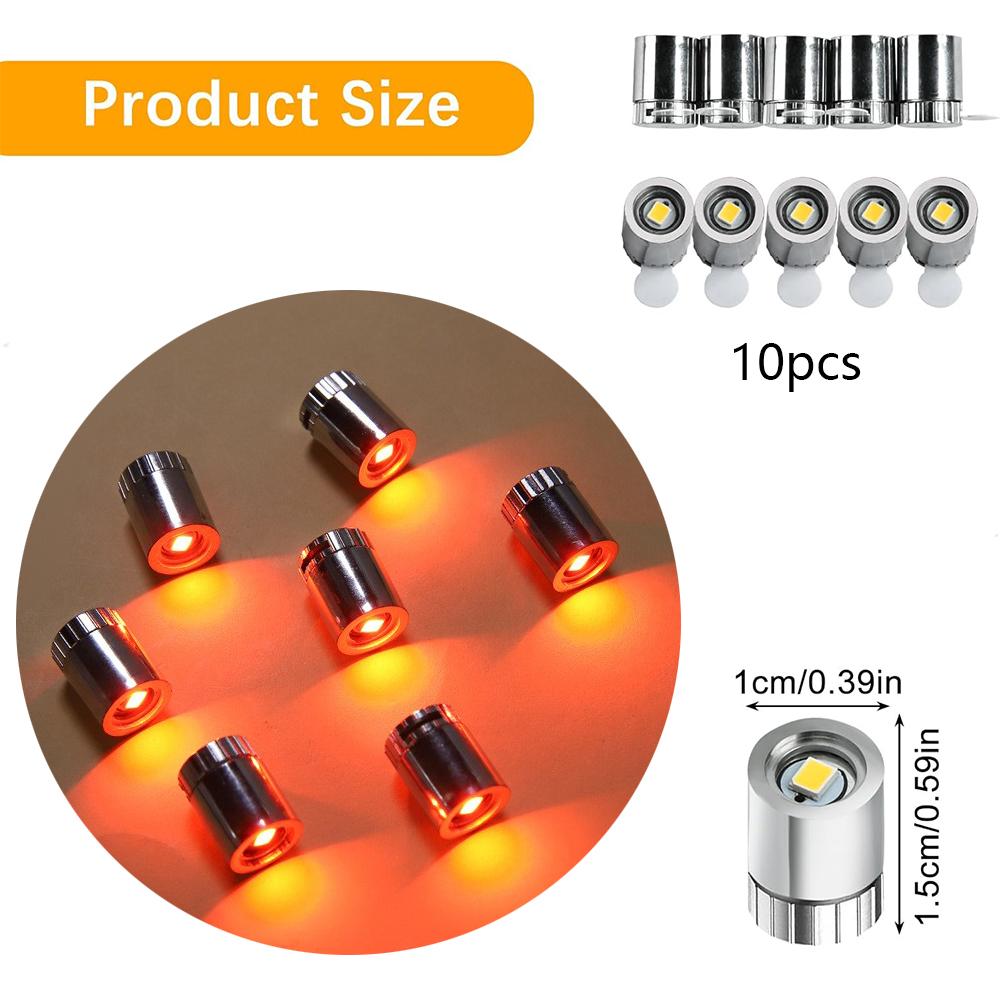 10pcs Micro Mini LED Light Dollhouse For Lighting Dollhouse or Crafts