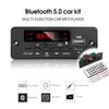 KEBIDU Car MP3 Player Bluetooth 5.0 Decoder Board Car Amplifier Radio Module Music Plays Audio Stereo Support FM TF SD USB AUX Recorders DC6V 12V