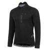 Santic Men's Cycling Jersey, Fleece-Lined, Long Sleeve, Warm, Gray, for Fall and Winter