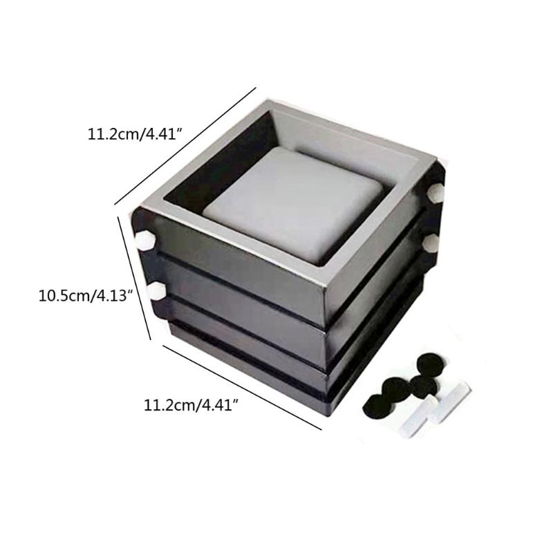 4 Inch Sqaure Concrete Flower  Silicone Mold Succulent Planter Silicone Mold Homemade Succulent Plant  Molds