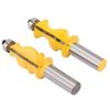 1 2  Shank Fishtail Handrail   Fish Type Handrail Router Bit Woodworking Milling Cutter Tool