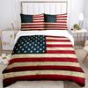 US UK National Flag Digital Polyest Duvet Cover Bedding Sets Soft Quilt Cover and Pillowcases for Teens Single/Double/Queen/King