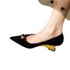 Pointed Toe Women High Heels Shoes Shallow Wedges Sexy Fashioin Shoes Summer Dress Woman Pumps 2025 Designer Chaussure Femme