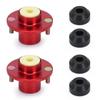 2 Pieces Shock Top Hat For 92-00 Civic Delsol Integra JDM Coli Over Shock Top Mount Hat Strut Tower