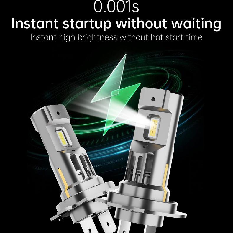 1:1 Plug H1 Car Bulb: High Brightness & Condensation with H7H11H4 High/Low Beam Integrated LED Headlight