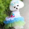 Breathable Pet Princess Dress Cartoon Pet Skirt Fashion Sweet Dog Skirt Spring/Summer