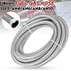 High Pressure Universal 3 Meters AN4-AN12 Stainless Steel Car Fuel Hose End Oil Hose Tube Braided Gas Line Turbo Oil Cooler Pipe