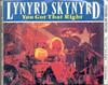 CD LYNYRD SKYNYRD - You Got That Right PLRCD9233AB Pluto Records 1993 Italy Rock Used