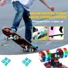 LED Longboard Skateboard Wheels,Light Up At Night,Glow In Dark Wheels Longboard