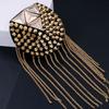 Classical Tassel Epaulette Rivet Shoulder Jewelry Vintage Clothing Accessories  Club