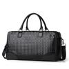 New Fashion Plaid Handbag Korean Version of Leisure Business Fitness Travel Shoulder Messenger Bag