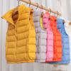 Children Down Vests Fall Winter Baby Girls Thin Warm Waistcoats Boys Kids
