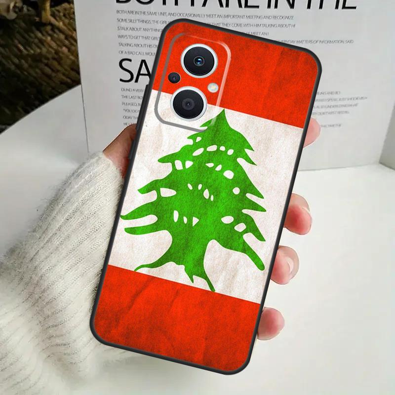 Чехол с изображением флага Ливана для OPPO Reno 10 Pro 11F 4 5 6 7 8 Lite 4Z 5Z 8T OPPO Find X2 X3 X5 Lite X6 Pro Cover