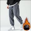 Baggy Corduroy Jogger Pants Men Tech Fleece Sweatpants Man Autumn Winter Casual Harem Pants Male Sport Thermal Trousers