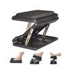 Footrest for Adjustable Angle and Widened Soft Foot Removable 40x31x5cm Office, Height, Surface, Pillow, Cushion, Black,