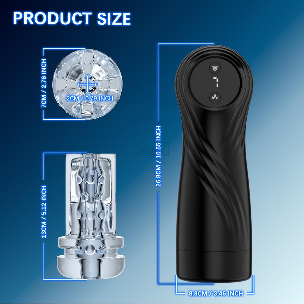 Automatic Male Masturbator Sucking Machine Vibration Blowjob Silicone Masturbation Cup Adult Goods Sex Toy for Men 18+