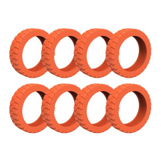 8 шт. Силиконовый чехол на колеса багажа, шумоподавление без царапин, 8-спиннер, колеса для ручной клади, защитный чехол для колес, аксессуары для дорожного багажа