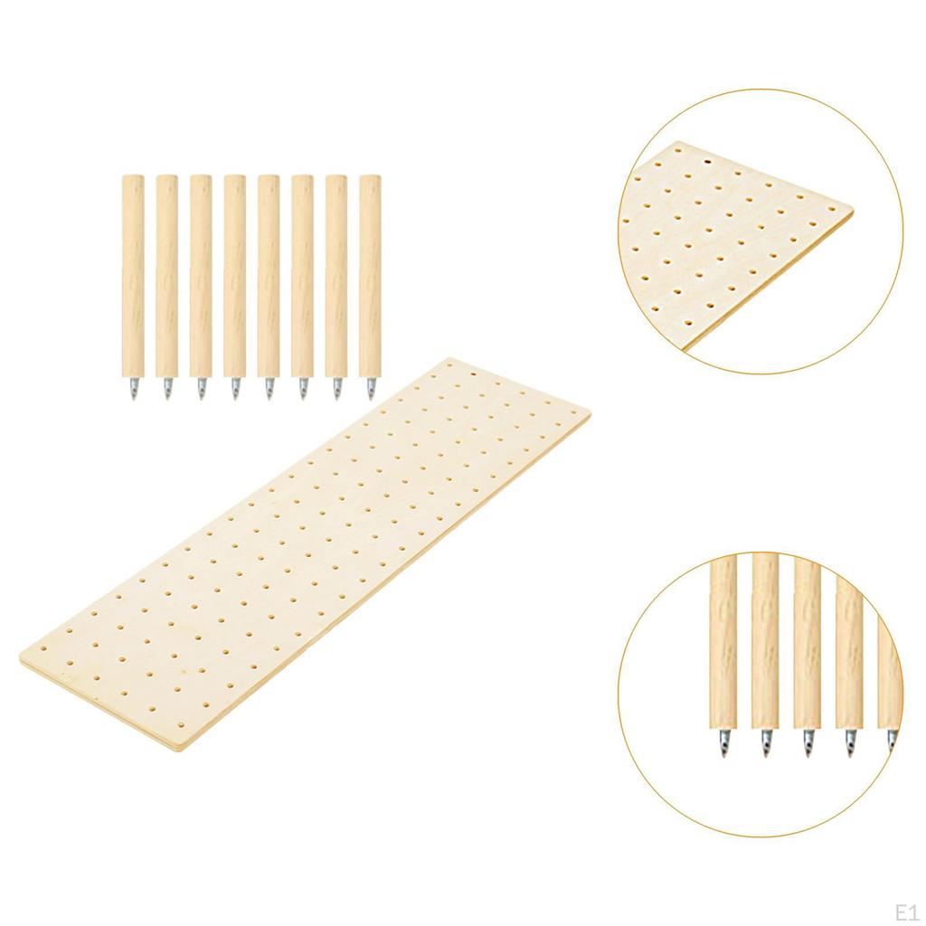 Wood Pegboard Drawer Organizer,Dish and Plate Organizer,Storage,Creative,Peg Board System for