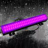50W 96 LED Black Light Bar 395-400nm UV Blacklights Purple Light Bar with  Plug for Glow Party Fluorescent Paint Stage Decor