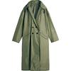 Всемирная вечеринка Дождевик Пончо Дождевая одежда Хаки БЕСПЛАТНЫЙ Чехол для хранения в комплекте KH (ВПК.) Женские R-1109